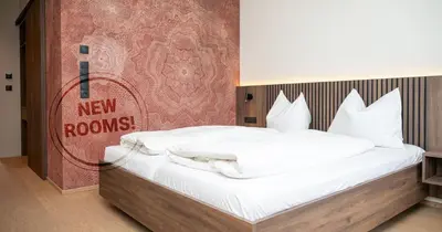 Ein Bett oder Betten in einem Zimmer der Unterkunft Schäfle Feldkirch-Altenstadt