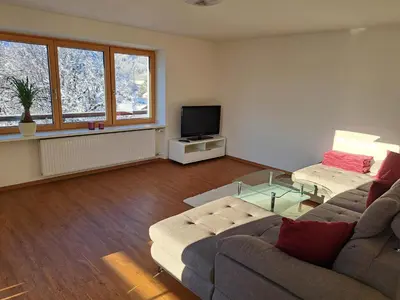 TV/Unterhaltungsangebot in der Unterkunft Bergpanorama