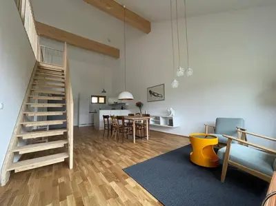 Grundriss der Unterkunft Gamsfels Petronella Galeriewohnung