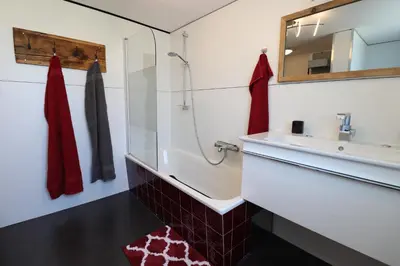 Ein Badezimmer in der Unterkunft Hus8 Krumbach
