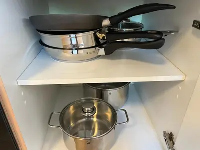 Küche/Küchenzeile in der Unterkunft Tiny Haus Dornbirn