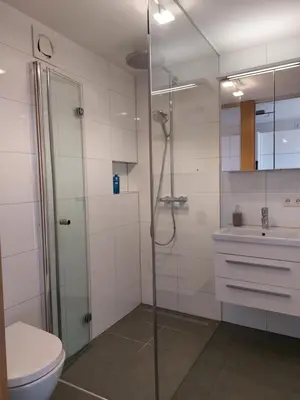 Ein Badezimmer in der Unterkunft Wohnung *AusZeit*