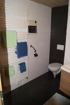 Ein Badezimmer in der Unterkunft Haus Eberle
