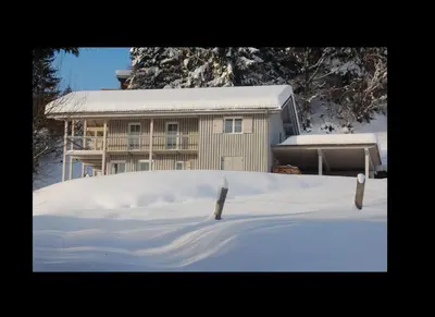 Ferienhaus Albrecht im Winter