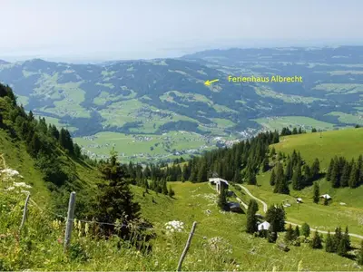 Naturlandschaft in der Nähe des Ferienhauses