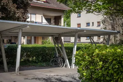 Das Gebäude in dem sich das Hotel befindet