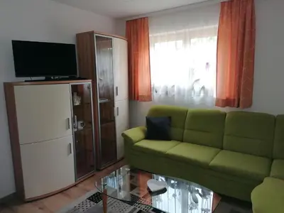 TV/Unterhaltungsangebot in der Unterkunft Ferienwohnung Ulrike
