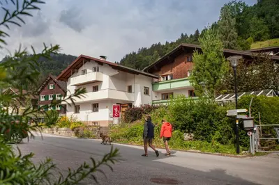 Naturlandschaft in der Nähe der Pension