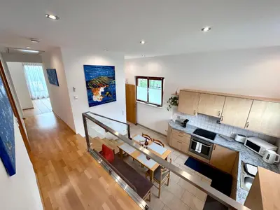 Küche/Küchenzeile in der Unterkunft Negrelli Appartement