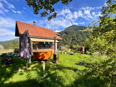 Naturlandschaft in der Nähe des Ferienhauses