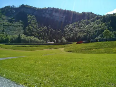 Naturlandschaft in der Nähe des Ferienhauses
