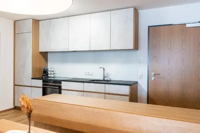 Küche/Küchenzeile in der Unterkunft Faschina Apartment - Top 4