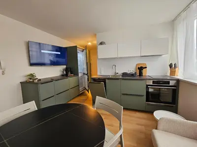 Küche/Küchenzeile in der Unterkunft Ach18, Bregenz, Vorarlberg Apartments