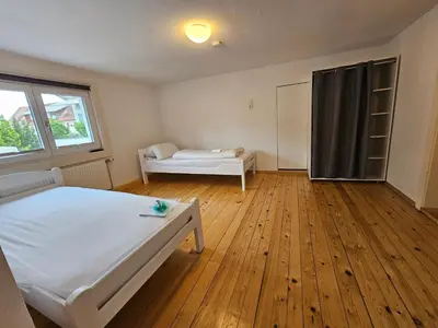 Ein Bett oder Betten in einem Zimmer der Unterkunft B76, Lauterach, Vorarlberg Apartments