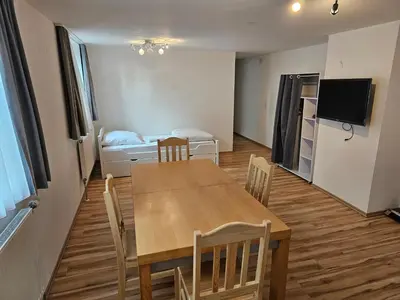Küche/Küchenzeile in der Unterkunft B76, Lauterach, Vorarlberg Apartments