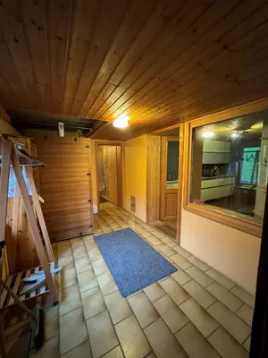 Grundriss der Unterkunft Freundliche 2-Zimmer-Erdgeschosswohnung mit Garten in Seeberg