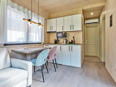 Küche/Küchenzeile in der Unterkunft Lelis Alpenloft - Bergchalet in Halden