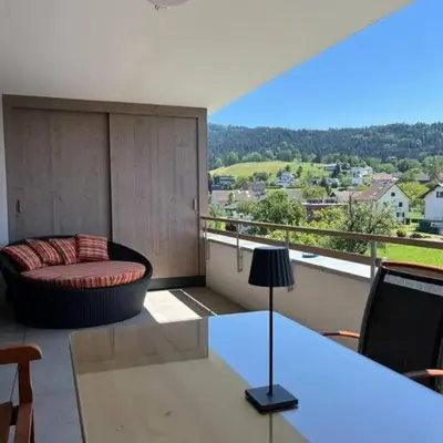 Sonnige Wohnung mit schöner Aussicht in Wolfurt