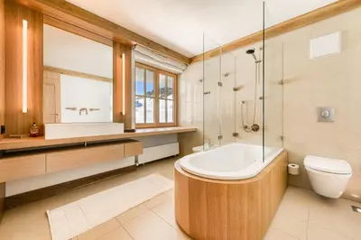 Ein Badezimmer in der Unterkunft Chalet Lilly - Luxury by A-Appartments mit Ski in - Ski out
