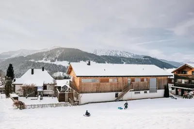 Baldauf Apartment im Winter