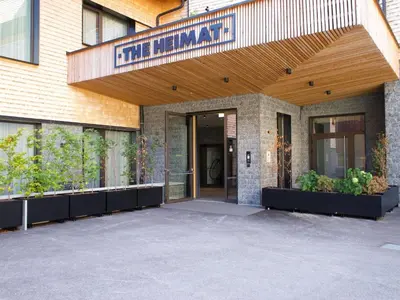 Eine Fassade oder ein Eingang zu Apartment in Schröcken near Ski Arlberg