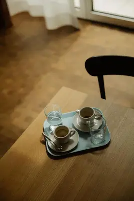 Kaffee-/Teezubehör in der Unterkunft kleiner Löwe – Stadthotel Bregenz