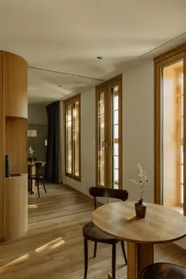 Ein Sitzbereich in der Unterkunft kleiner Löwe – Stadthotel Bregenz