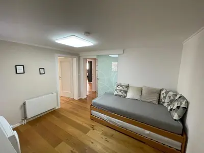 Ein Sitzbereich in der Unterkunft Schöne Wohnung in Feldkirch