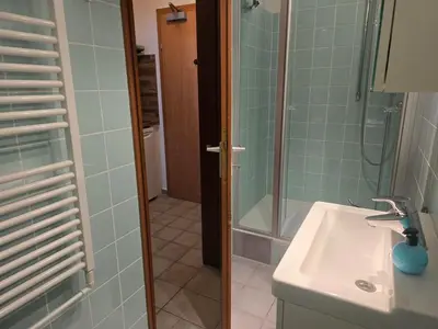Ein Badezimmer in der Unterkunft App Steenbok 516 Kleinwalsertal