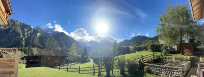 Naturlandschaft in der Nähe der Pension