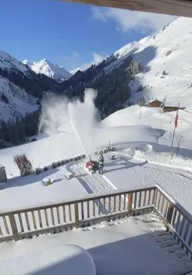 Älpler Stuba Appartements am Lärchenhof im Winter