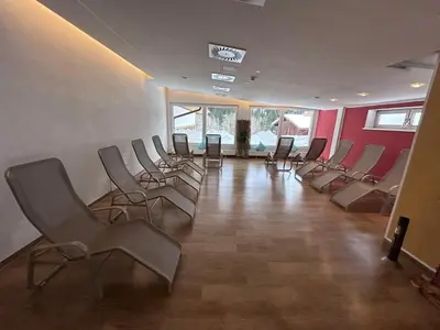 Ein Sitzbereich in der Unterkunft Appartement 413 Kunners Oostenrijk