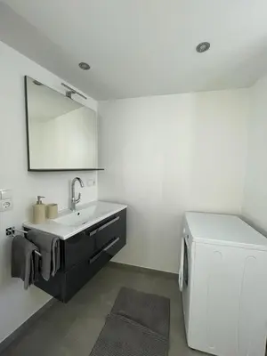 Küche/Küchenzeile in der Unterkunft Ferienwohnung Jägerheim