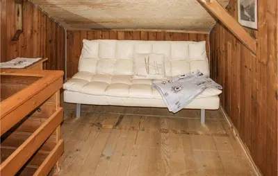 Ein Sitzbereich in der Unterkunft Ferienhaus - Wald Am Arlberg