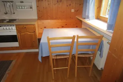 Küche/Küchenzeile in der Unterkunft Küferhof