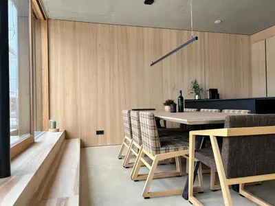 Grundriss der Unterkunft Architektenhaus RHaa mit Terrassen
