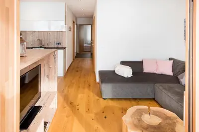 Küche/Küchenzeile in der Unterkunft Damüls Appartements