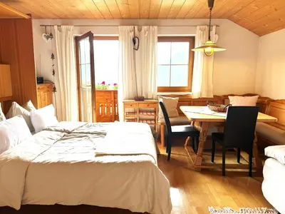 Ein Bett oder Betten in einem Zimmer der Unterkunft Landhaus Berthold