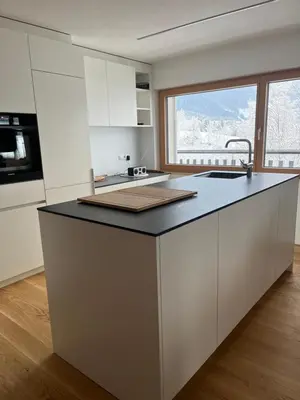 Küche/Küchenzeile in der Unterkunft Haus Anna