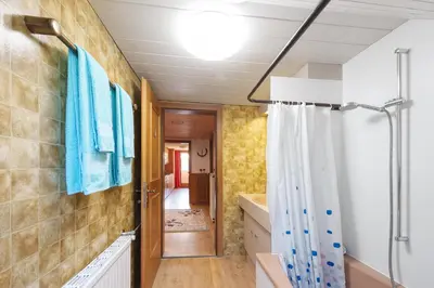 Ein Badezimmer in der Unterkunft Ferienwohnung Raid