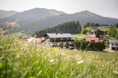 Naturlandschaft in der Nähe der Ferienwohnung