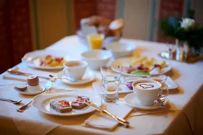 Essen im Bed & Breakfast oder in der Nähe
