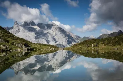 Naturlandschaft in der Nähe des Ferienhauses