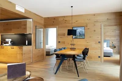 TV/Unterhaltungsangebot in der Unterkunft Heimat 1495m Appartement TYP 5 light