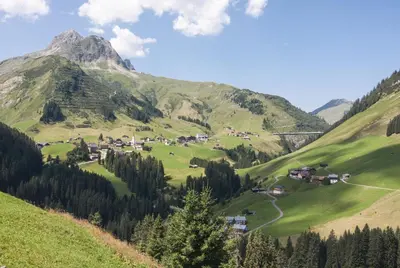 Naturlandschaft in der Nähe der Ferienwohnung