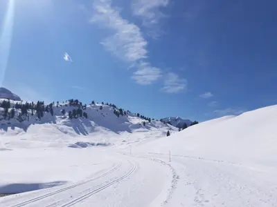 Berghof Ferienhaus im Winter