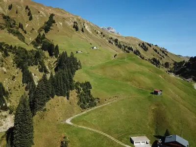 Naturlandschaft in der Nähe der Ferienwohnung