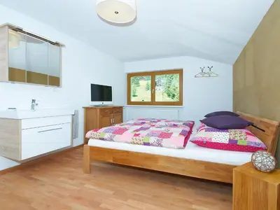 Ein Bett oder Betten in einem Zimmer der Unterkunft Holiday Home Runnimoos-1 by Interhome