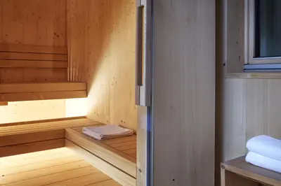 Ein Bett oder Betten in einem Zimmer der Unterkunft Ferienhaus Islen
