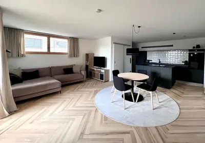 Küche/Küchenzeile in der Unterkunft Luxusappartement hôamele - Ferienwohnung mit Genuss